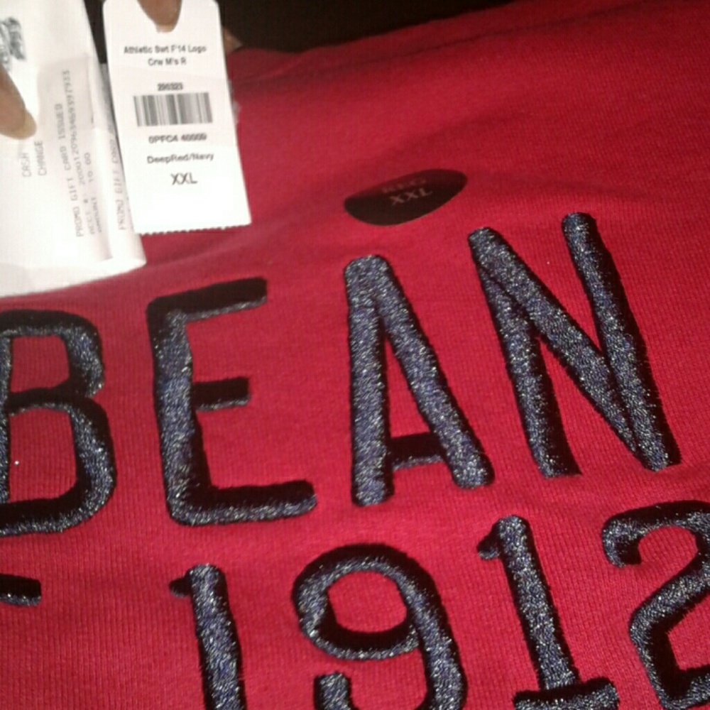 Brand new L.L. Bean sweatshirt.